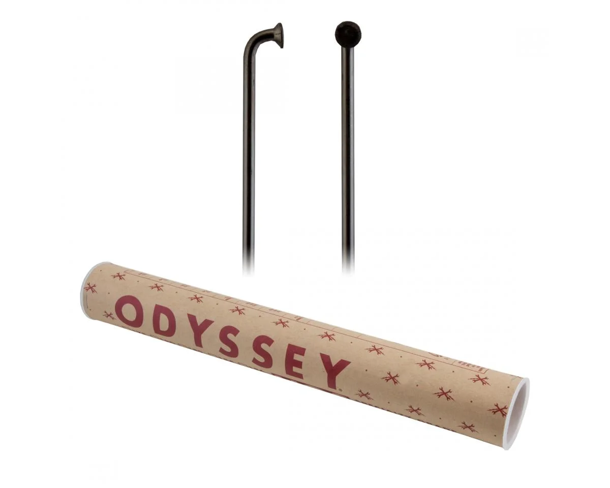 Odyssey HGS 14g Spokes w/ Spoke Nipples (Black) (Box of 40) (234mm)